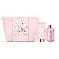 GRACE COLE Peony, Peach & Raspberry in a Bag 400ml - Cosmetic Gift Set