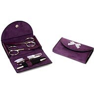 Premium Line Manicure Set with Swarovski crystals PL 216 Purple - Manicure Set