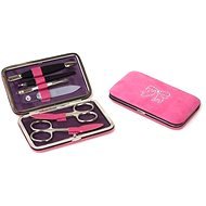 Premium Line Manicure Set with Swarovski Crystals PL 125 Pink - Manicure Set