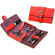  Premium Line manicure set PL 194 Red  - Manicure Set