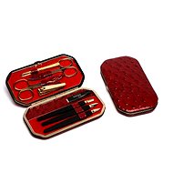  Premium Line manicure set large PL 191g Red  - Manicure Set