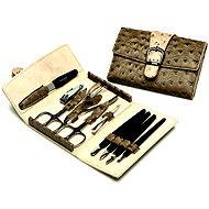  Premium Line manicure set large PL 253 Khaki  - Manicure Set