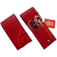  Pfeilring Original Solingen Luxury Travel Manicure Kit 8201 Red  - Manicure Set