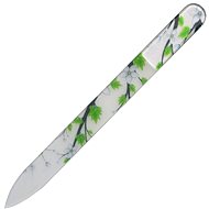  Dukas Glass nail file with print - White flowers  - Nail File