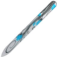  Dukas Glass nail file with print - Blue Flower  - Nail File