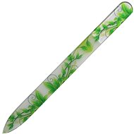  Dukas Glass nail file with print - Green printing  - Nail File