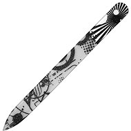 Dukas Glass nail file with print - Black-and-white geometry - Nail File