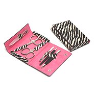 Premium Line manicure kit PL 195 Zebra - Manicure Set