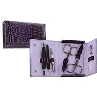 Manicure set violet PL195A 6-piece - Manicure Set