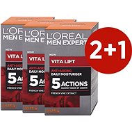 LORÉAL PARIS Men Expert Vita Lift 5 Daily Moisturizer 3 x 50 ml - Men's Face Cream