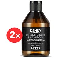 DANDY Beard & Hair Shampoo 2× 300ml - Beard shampoo