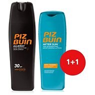 PIZ BUIN Allergy Sun Sensitive Skin Spray SPF30 + Piz Buin After Sun Tan Intensifying Moisturising L - Kozmetická sada
