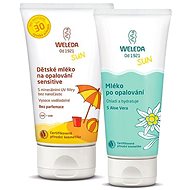 WELEDA Tanning Set SPF 30 Sensitive 150ml + Lotion after Tanning 200ml - Kit