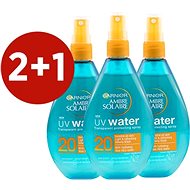 GARNIER UV Water Transparent Spray SPF 20 3 x 150 ml - Sun Spray