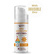WOODENSPOON Opalovací tělové mléko Baby & Family SPF 30 50 ml - Opalovací mléko