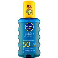NIVEA Sun Protect & Dry Invisible Spray SPF 50 200 ml - Napozó spray