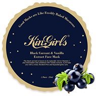 KinGirls Night mask of black currant and vanilla, on all skin types, 20 ml - Face Mask