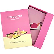PACKAGE Textile mask on the face Motivational messages, 10 × 25 g - Face Mask
