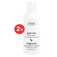 ZIAJA 2-in-1 Goat's Milk Skin Lotion & Tonic, 2 × 200 ml - Face Milk