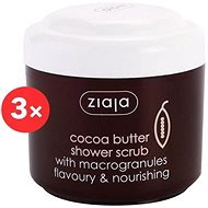ZIAJA Cocoa Butter Shower Scrub 3 × 200ml - Body Scrub