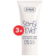 ZIAJA Sensitive Day Cream SPF20 3 × 50ml - Face Cream