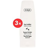 ZIAJA Goat Milk Hand and Nail Cream 3 × 80ml - Hand Cream