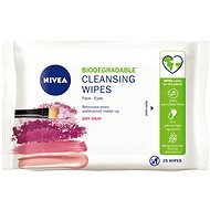 NIVEA Face Cleansing Wipes Dry and Sensitive Skin 25 ks - Odličovacie obrúsky