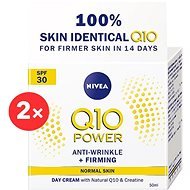 NIVEA Q10 Power Anti-Wrinkle + Firming SPF30 Day Cream 2 × 50 ml - Arckrém