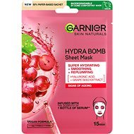 GARNIER Skin Naturals Hydra Bomb Sheet Mask Grape Seed Extract 28 g - Arcpakolás