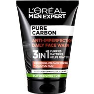 ĽORÉAL PARIS Men Expert Pure Carbon 3in1 Face Wash, 100ml - Cleansing Gel