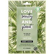 LOVE BEAUTY AND PLANET Tea Tree + Vetiver Mask 1 × 21ml - Face Mask