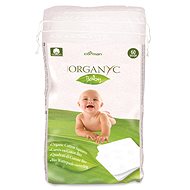 ORGANYC Cotton Cleaning Squares 60 pcs - Makeup Remover Pads