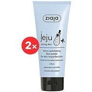 ZIAJA Jeju Micro-Exfoliating Facial Paste 2 × 75 ml - Facial Scrub