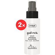 ZIAJA Goat Milk Smoothing Facial Serum 2 × 50ml - Face Serum