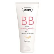 ZIAJA BB Cream Normal, Dry, Sensitive Skin - Tone Light SPF15 50ml - BB Cream