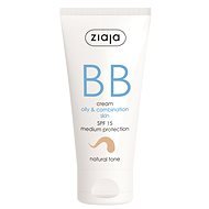 ZIAJA BB Cream Oily, Combination Skin - Tone Natural SPF15 50ml - BB Cream