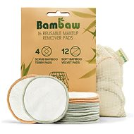 BAMBAW Reusable Make-up Remover Pads 16 pcs - Makeup Remover Pads