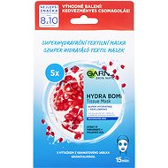 GARNIER Moisture+ Aqua Bomb Super Hydrating & Repulping Tissue Mask 5 × 28g - Face Mask