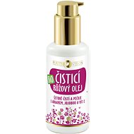 PURITY VISION Organic Rose Cleansing Oil with Argan, Jojoba and Vit. E 100ml - Face Oil