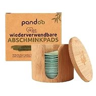 PANDOO Washable Makeup Remover Pads 18 pcs with Storage Box - Makeup Remover Pads