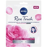 NIVEA Rose Touch Textile mask 1 ks - Pleťová maska