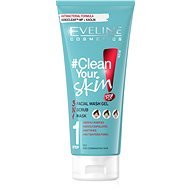 EVELINE COSMETICS Clean Your Skin 3 in 1 Facial Wash Gel + Scrub + Mask 200 ml - Čistiaci gél