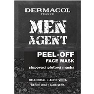 DERMACOL Men Agent Peel-off Face Mask 2 × 7.5 ml - Face Mask