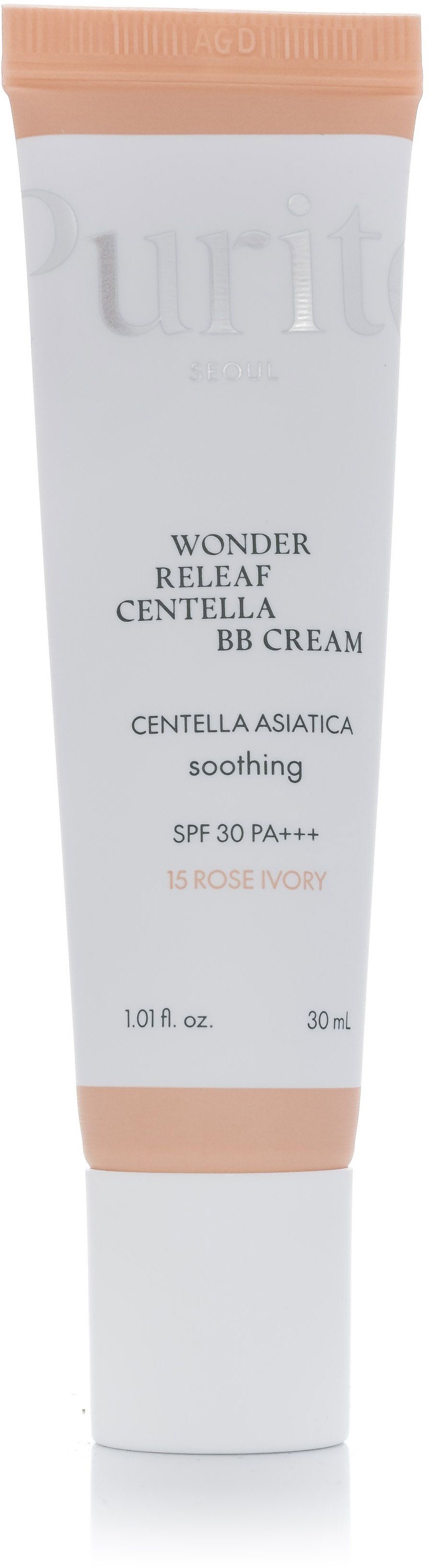 PURITO Wonder Releaf Centella BB Cream #15 Rose Ivory 30 ml - BB Cream