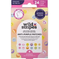 WILD Stripes Anti-Pimple Patches Smile Prevent 24 pcs - Acne Patches