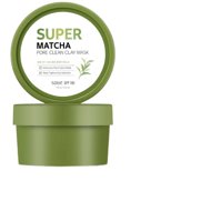 SOME BY MI Super Matcha Pore Clean Clay Mask - Matcha cleansing mask for problematic skin 100 g - Face Mask