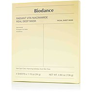 BIODANCE Radiant Vita Niacinamide Real Deep Mask 4 × 34 g - Face Mask