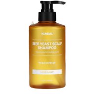 KUNDAL Beer Yeast Scalp Shampoo - Shampoo for hair with brewer's yeast Herb mint 500 ml - Shampoo