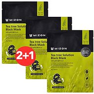MIZON Teatree Solution Black Mask 25 g 2 + 1 - Face Mask