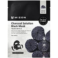 MIZON Charcoal Solution Black Mask 25 g - Arcpakolás